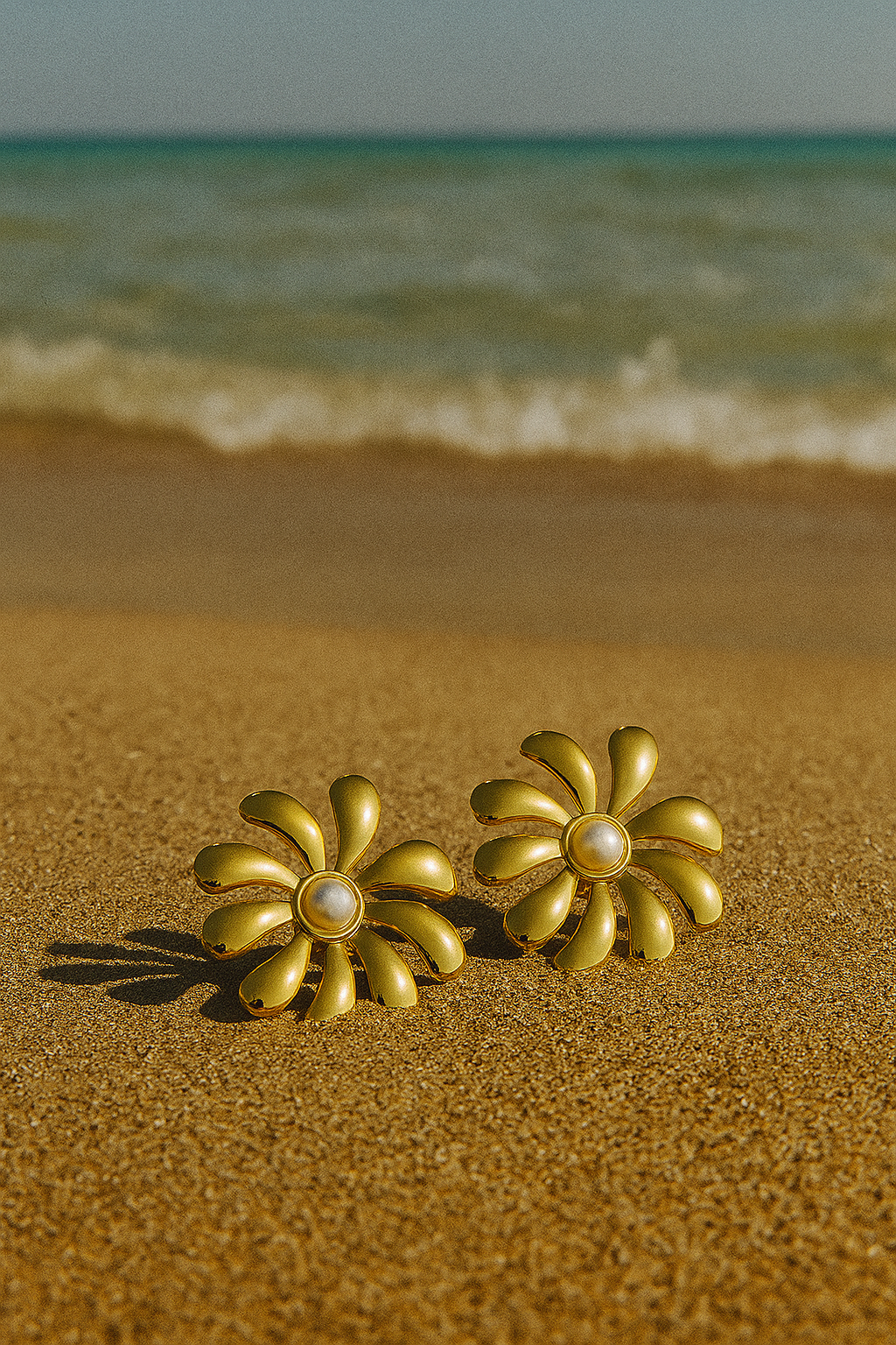 Coral Earrings